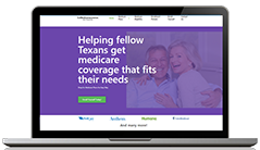 medicare insurance sample website - insurance website marketing