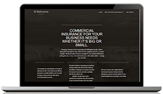 business Insurance sample website - insurance website marketing